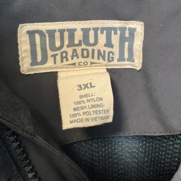 Duluth Trading Co Black and Gray Jacket Réflective Performance Soft Shell Jacket - Picture 5 of 9